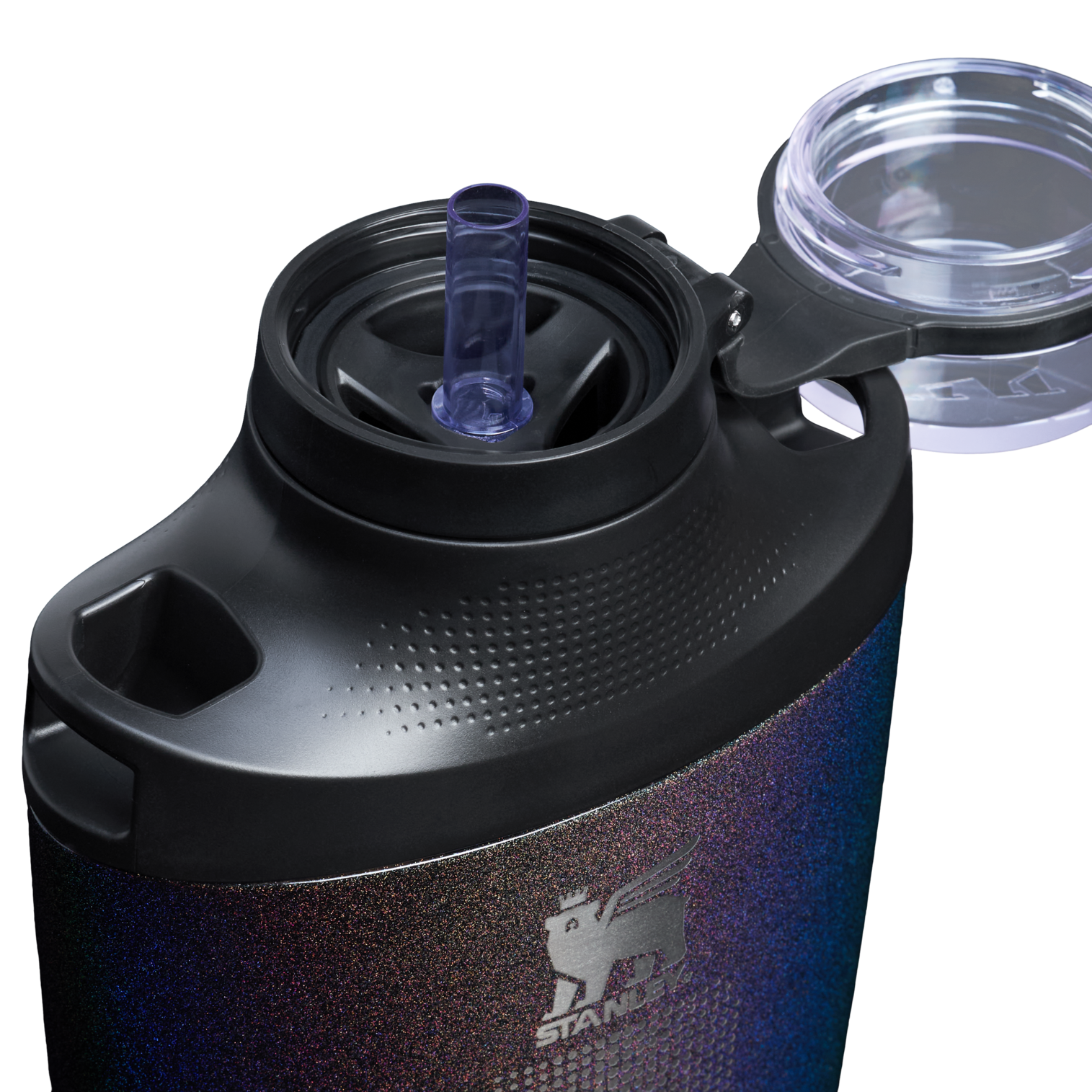The Midnight Glitz Stanley Cross Bottle