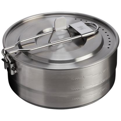 The Wildfare Pro Saucepan Cookset 5-piece set