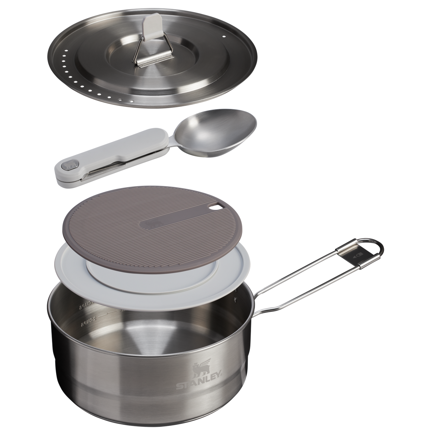 The Wildfare Pro Saucepan Cookset 5-piece set