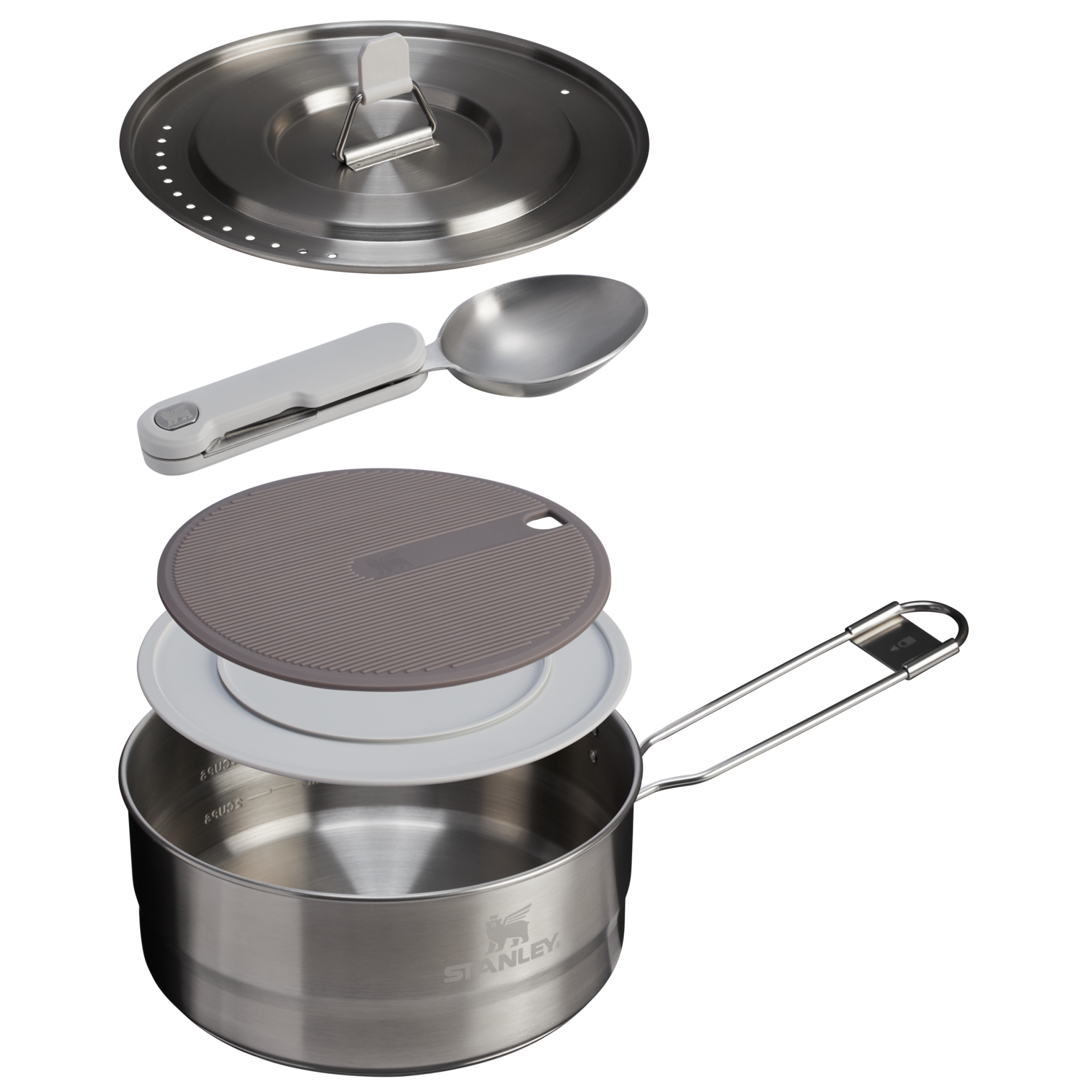 The Wildfare Pro Saucepan Cookset 5-piece set