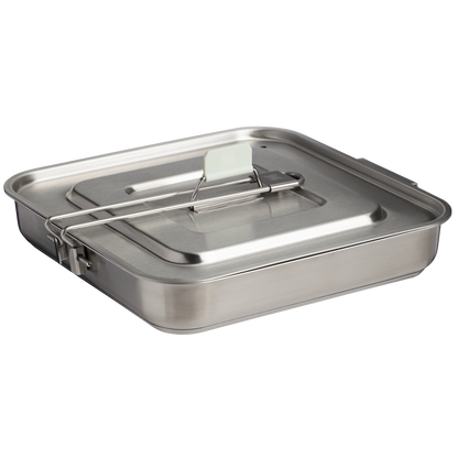 The Wildfare Pro Square Pan Cookset 5-piece set